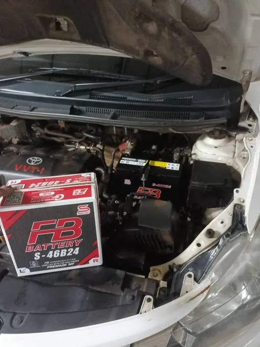 เปลี่ยนแบต FB S-46B24 ให้ Toyota